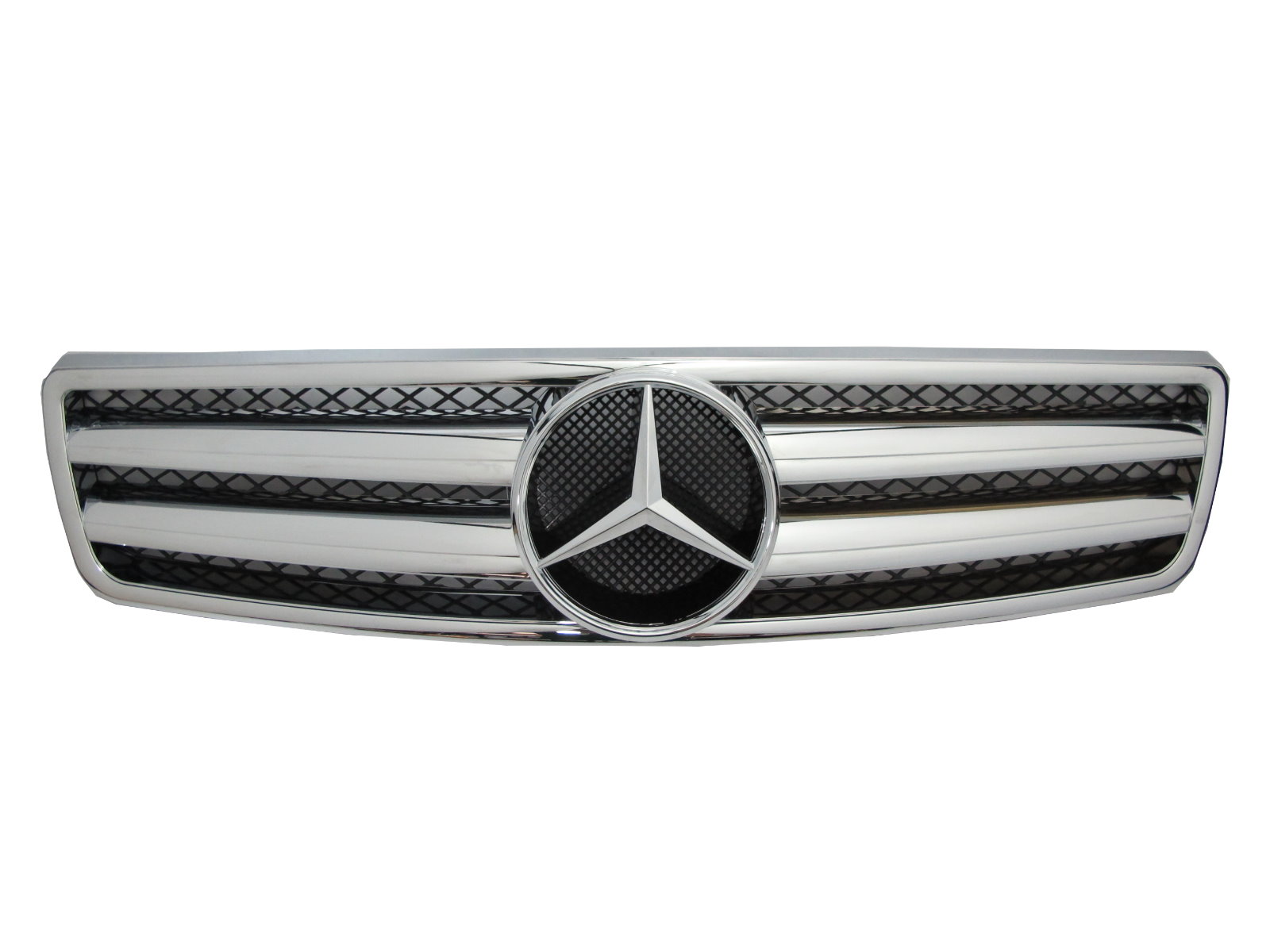 Mercedes w140 chrome grill #2