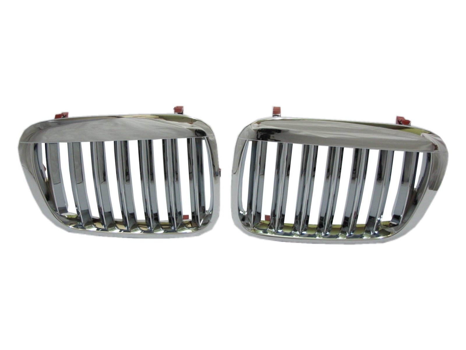 CrazyTheGod 3-Series E46 1998-2001 PRE-FACELIFT Sedan/Wagon 4D/5D X5LOOK GRILLE/GRILL Chrome for BMW