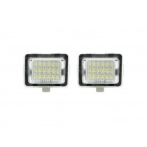 CrazyTheGod E-CLASS W212 Fourth generation 2010-2011 Wagon 5D LED License Lamp White for Mercedes-Benz