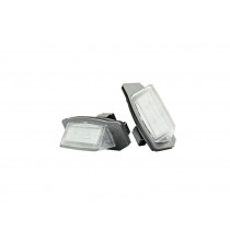 CrazyTheGod Outlander 2006-Present CUV 5D LED License Lamp White for Mitsubishi