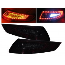 CrazyTheGod CARRERA 911 997 2005-2008 PRE-FACELIFT Coupe/Convertible 2D LED Tail Rear Light Red/Smoke V1 for PORSCHE