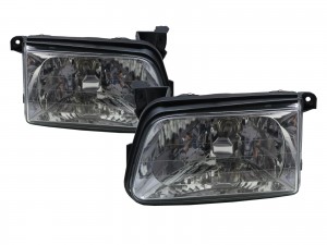 CrazyTheGod Rodeo Third generation 1997-2003 Pickup 4D Clear Glass Headlight Headlamp Chrome for HOLDEN LHD