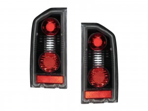 CrazyTheGod Nomade ET/TA First generation 1988-1998 Convertible/SUV 2D/3D/5D Clear Tail Rear Light Black for SUZUKI
