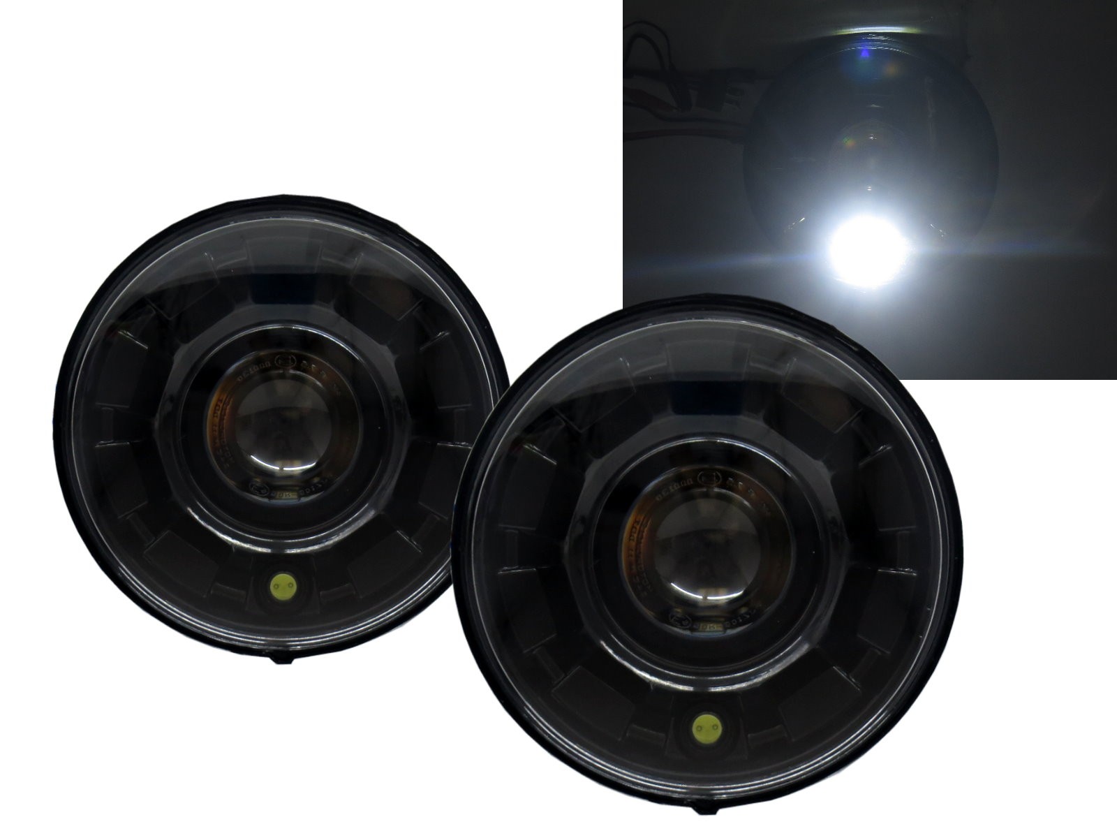 7 inch round hid projector headlights